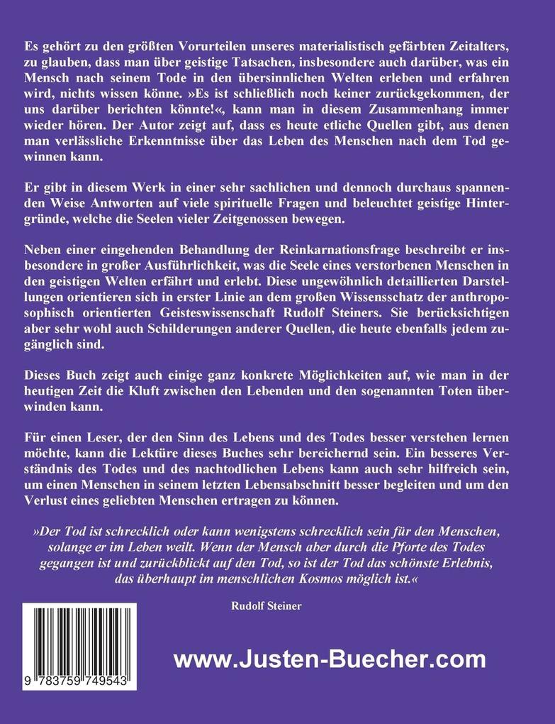 Weitere Ansicht: Die spirituelle Seite des Todes | Josef F. Justen