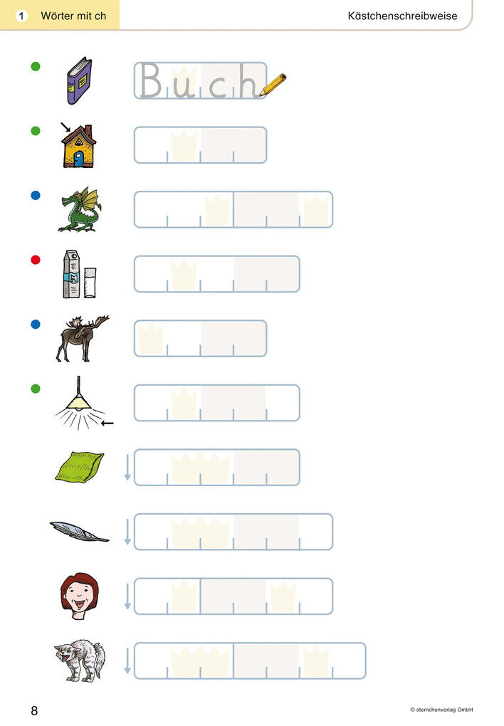 Weitere Ansicht: Mein Lupenschreibheft 3 - Ich kann richtig schreiben - Ausgabe mit Artikelkennzeichnung (DaZ) | Katrin Langhans, sternchenverlag GmbH