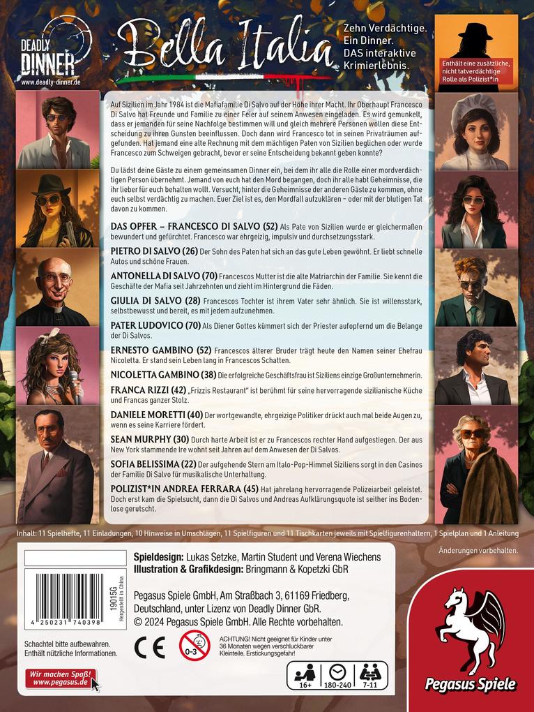 Weitere Ansicht: Deadly Dinner - Bella Italia