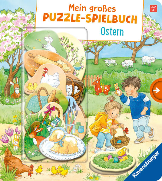 Produktbild: Mein großes Puzzle-Spielbuch - Ostern | Mila Rulff