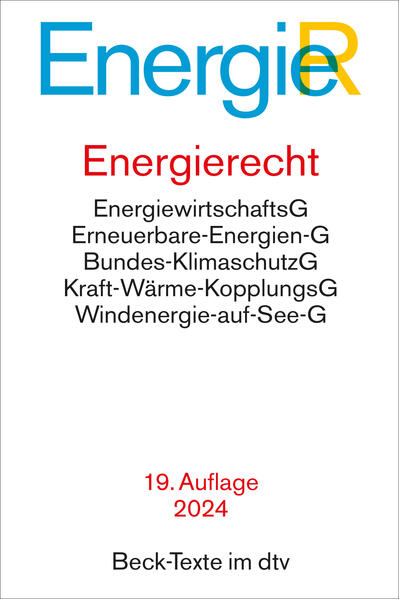 Produktbild: Energierecht | Christiane Nill-Theobald, Christian Theobald