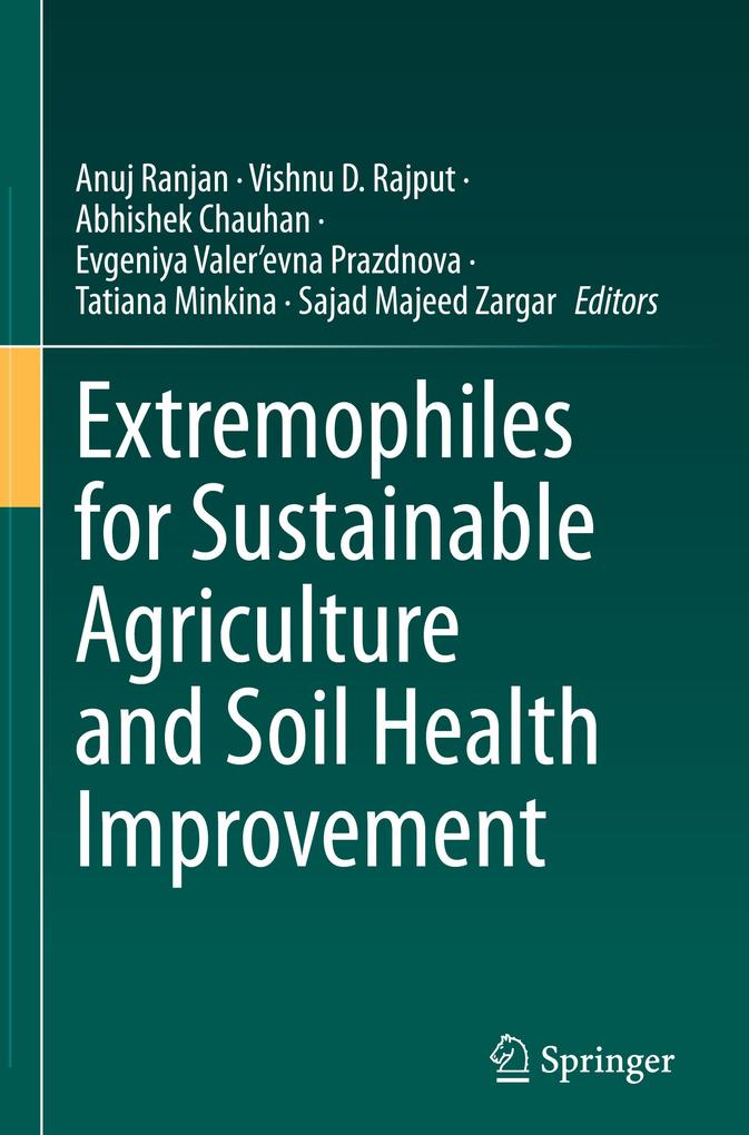 Produktbild: Extremophiles for Sustainable Agriculture and Soil Health Improvement