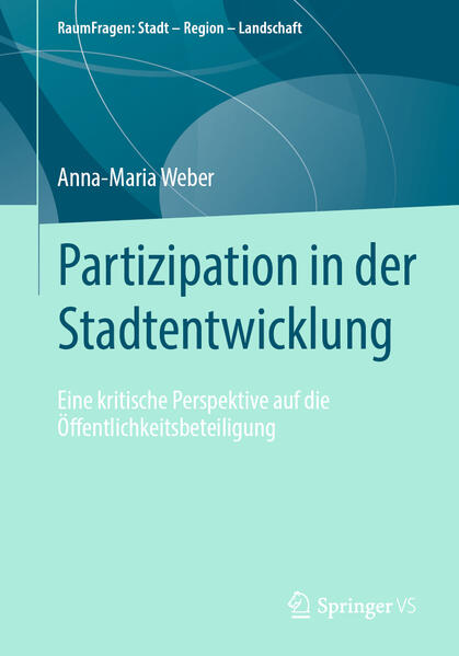 Produktbild: Partizipation in der Stadtentwicklung | Anna-Maria Weber