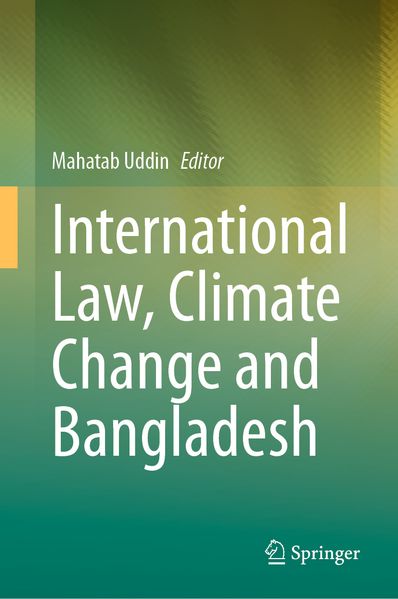 Produktbild: International Law, Climate Change and Bangladesh