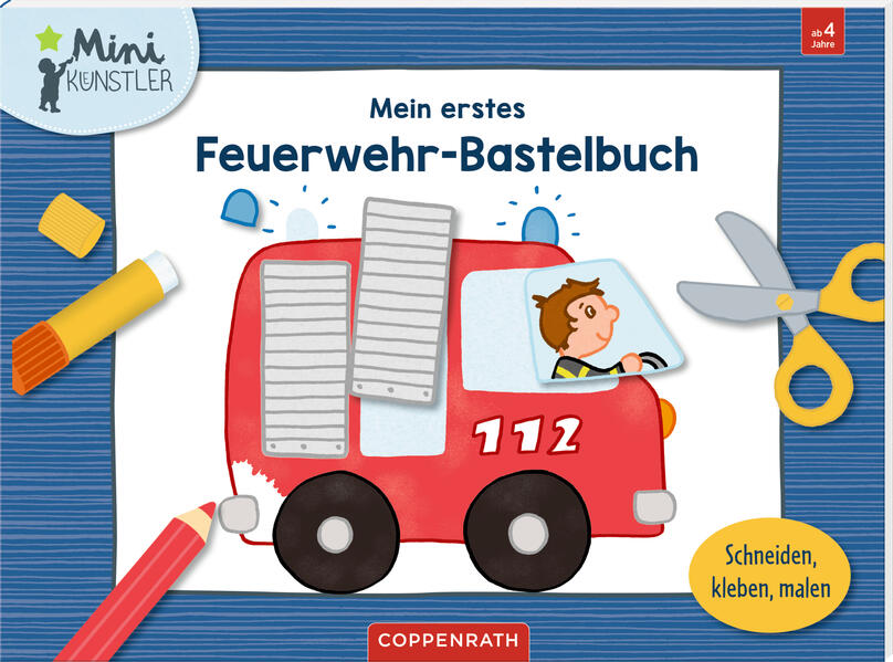 Produktbild: Mein erstes Feuerwehr-Bastelbuch
