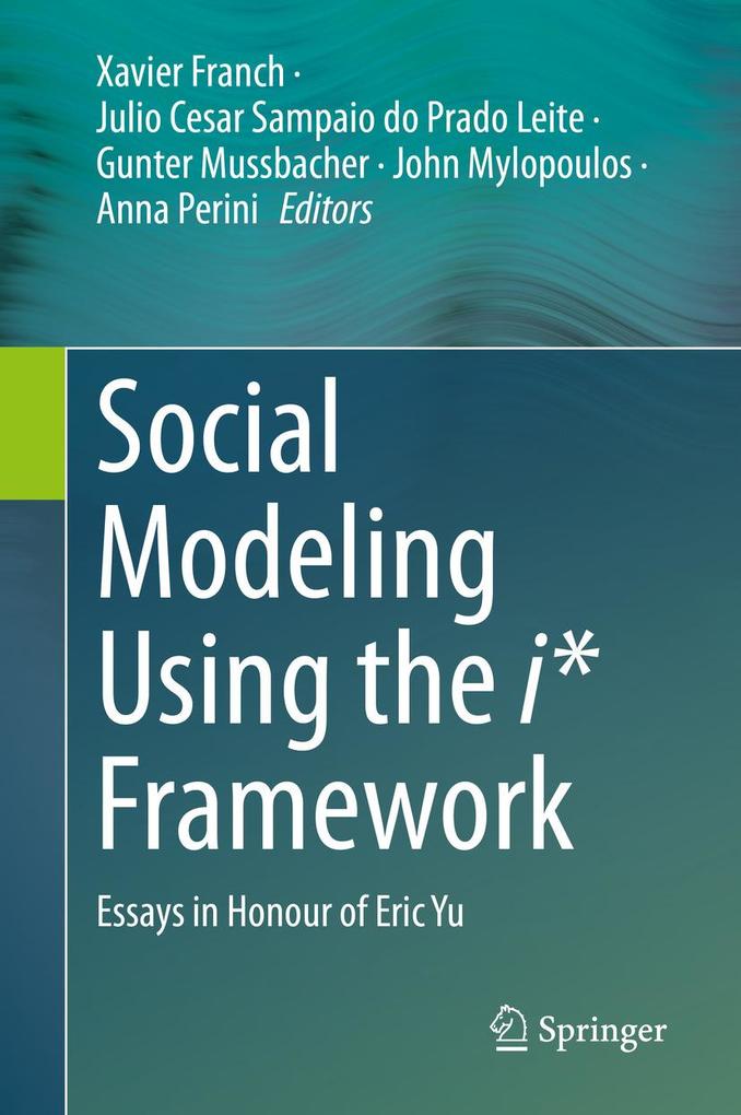 Produktbild: Social Modeling Using the i* Framework