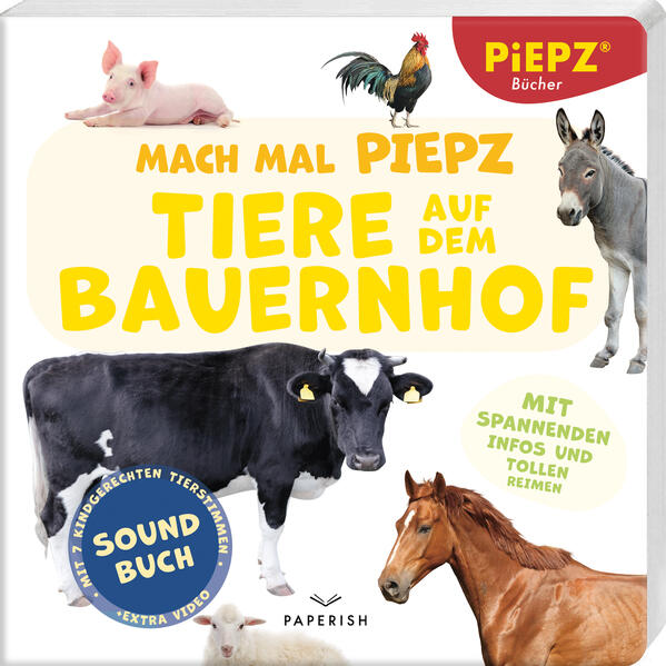 Produktbild: Mach mal PIEPZ® - Tiere auf dem Bauernhof | PIEPZ® Soundbücher