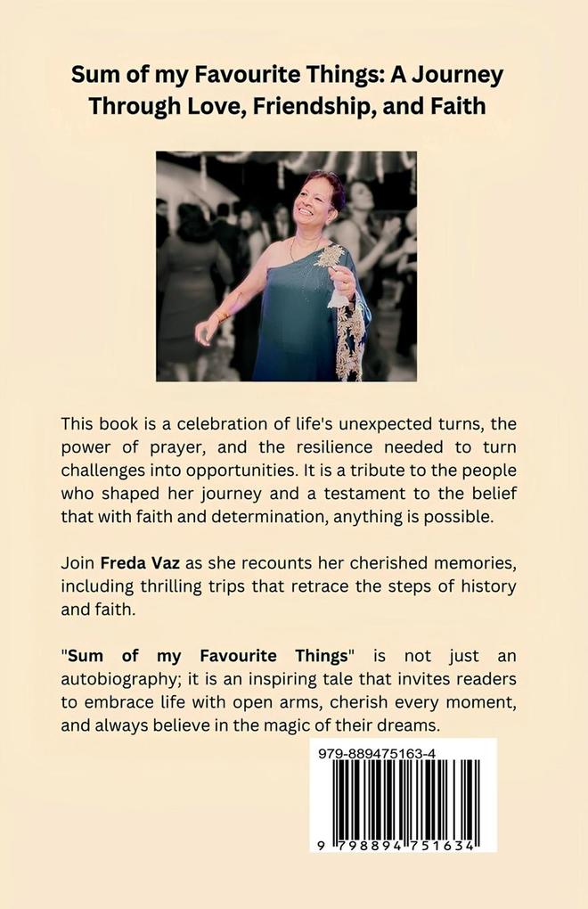 Weitere Ansicht: Sum of my Favourite Things | Freda Vaz, Née Mathias