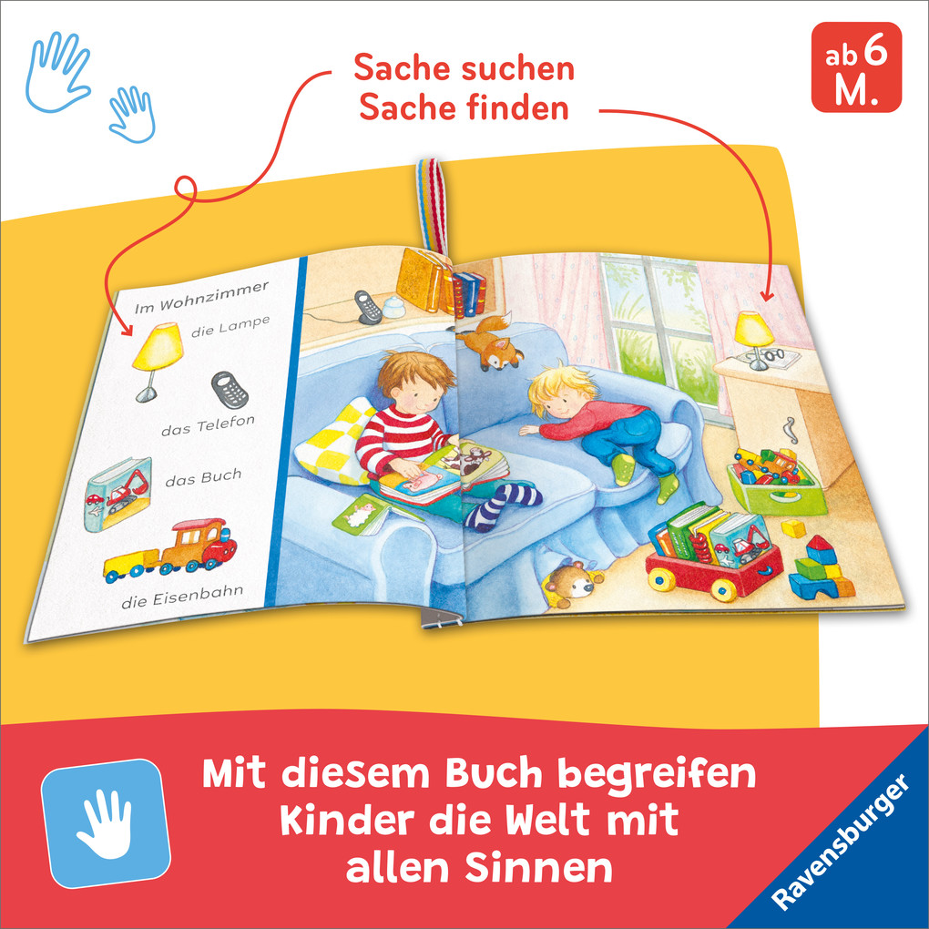 Weitere Ansicht: Mein Knuddel-Knautsch-Buch - Sachen suchen. Mein Zuhause