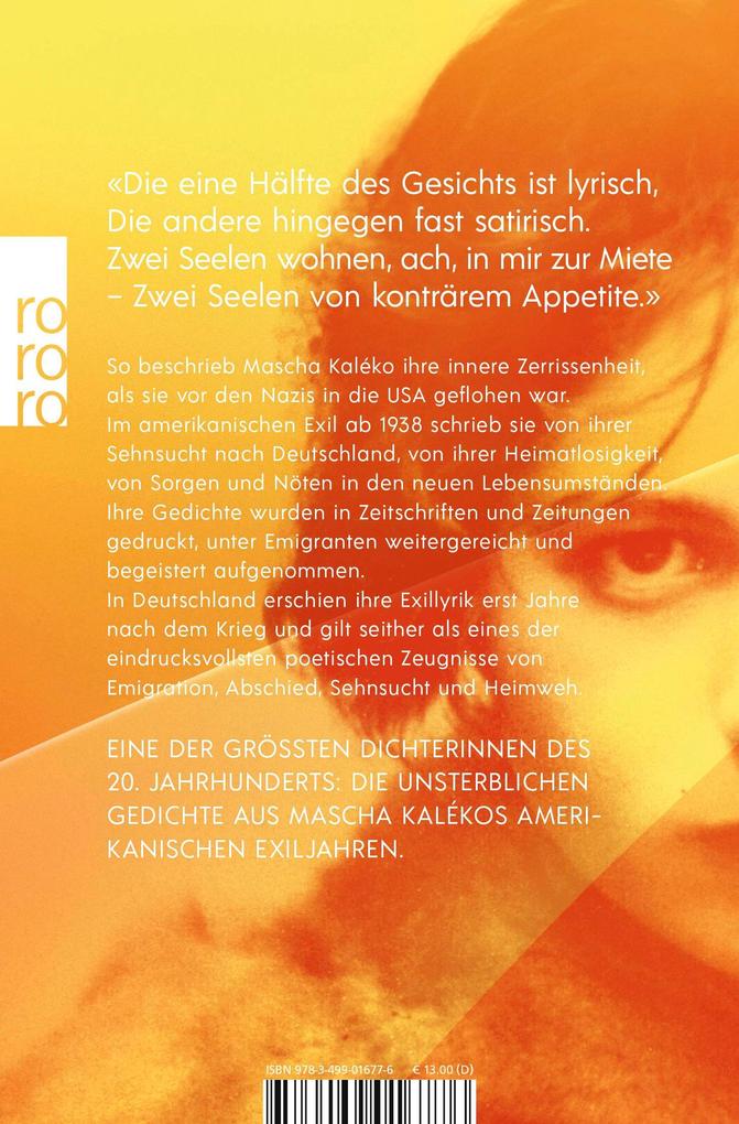 Weitere Ansicht: Verse für Zeitgenossen | Mascha Kaléko