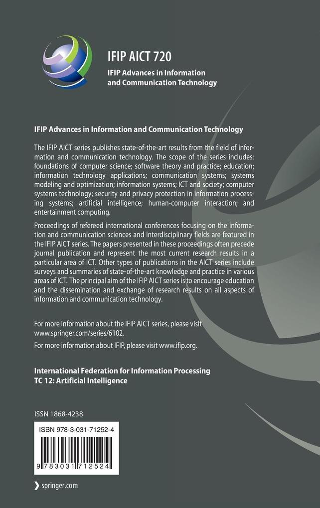 Weitere Ansicht: Intelligence Science V