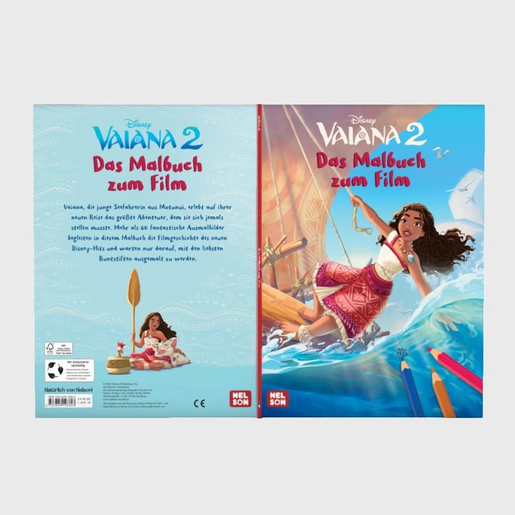Weitere Ansicht: Disney Kreative Beschäftigung: Vaiana 2: Das Malbuch zum Film