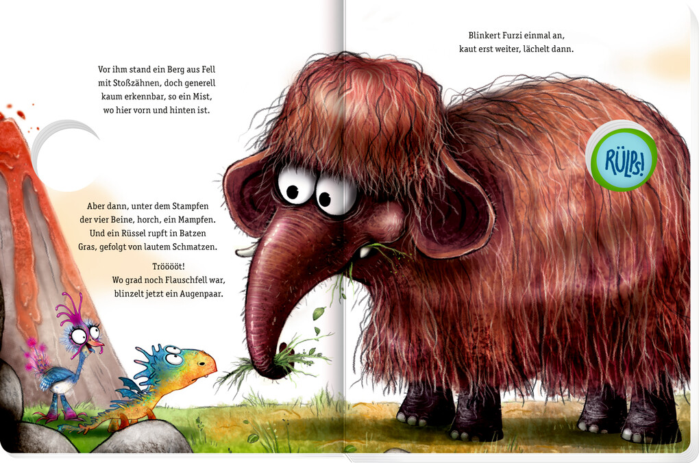 Weitere Ansicht: Furzipups und Rüdiger Rülps-Rüssel (Pappbilderbuch) | Kai Lüftner