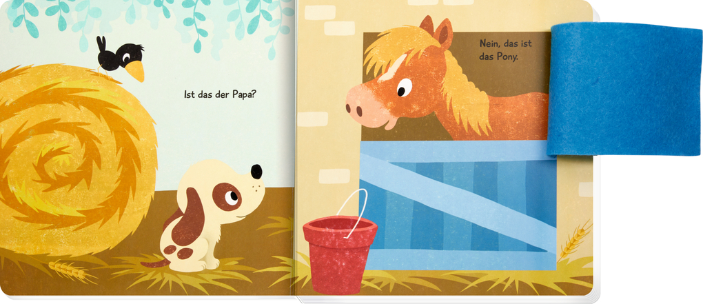 Weitere Ansicht: Wo ist Papa, kleiner Hund?
