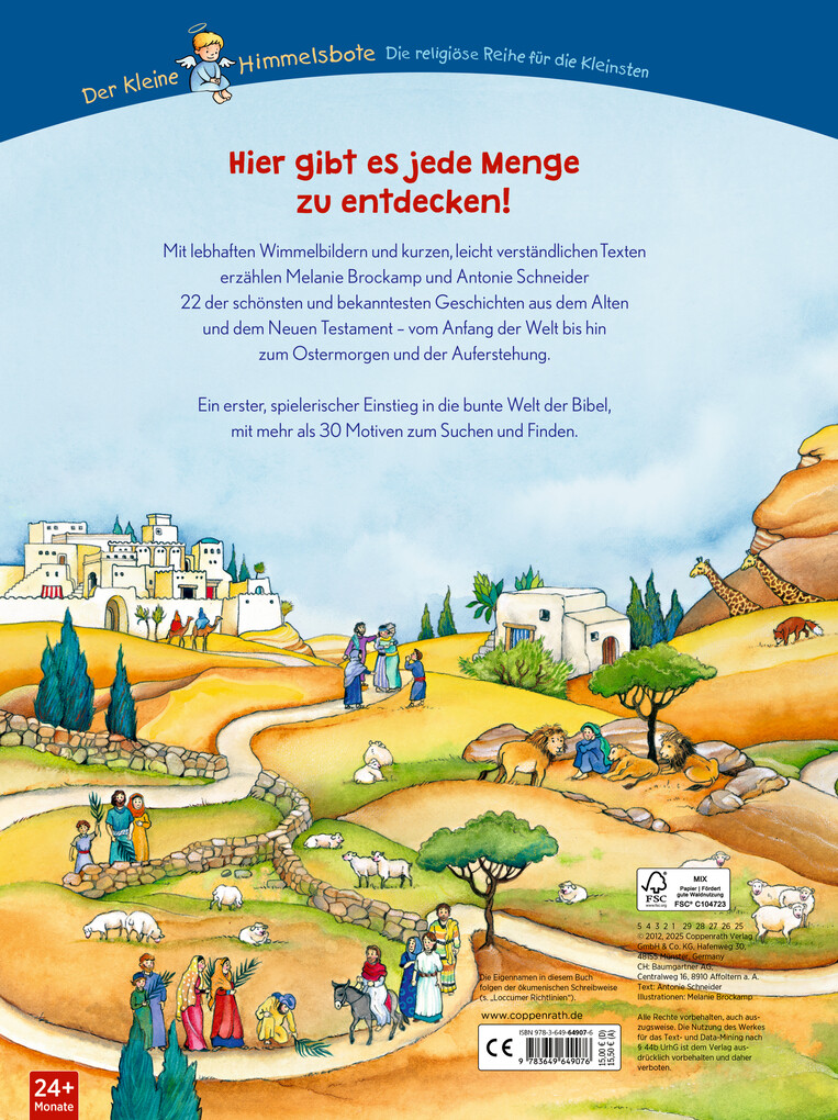 Weitere Ansicht: Mein großes Bibel-Wimmelbuch | Antonie Schneider