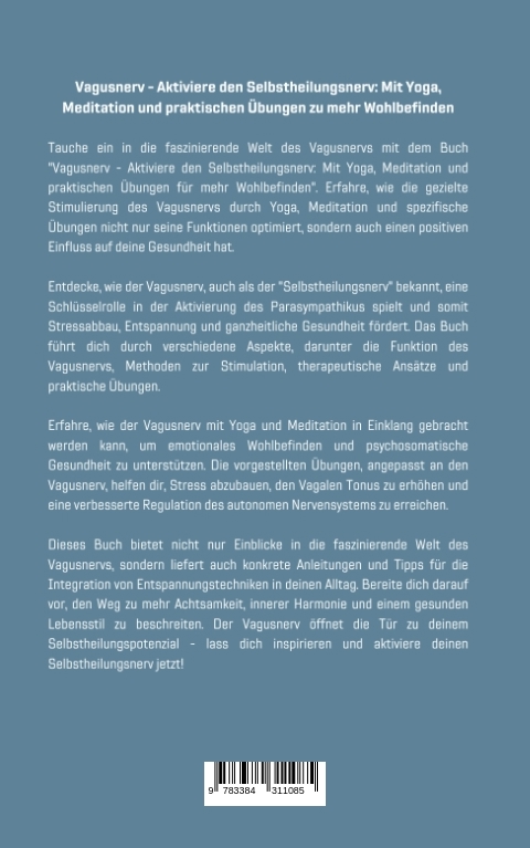 Weitere Ansicht: Vagusnerv - Aktiviere den Selbstheilungsnerv: Mit Yoga, Meditation und praktischen Übungen zu mehr Wohlbefinden | Clarissa Lorenz