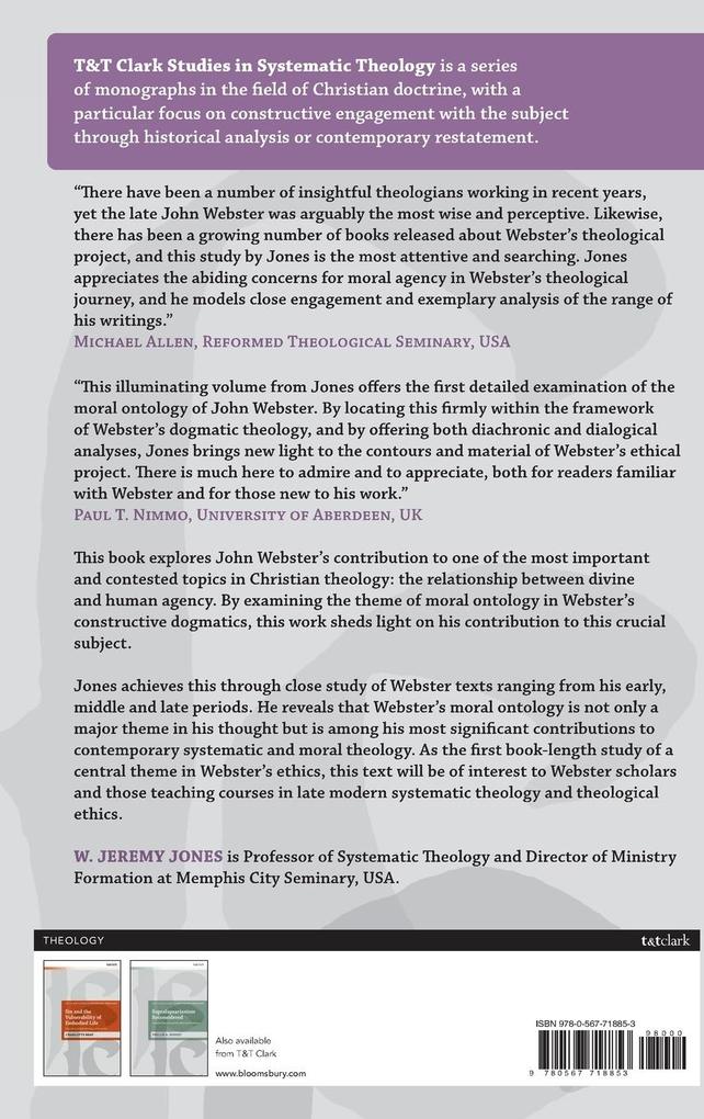 Weitere Ansicht: John Webster's Vision of Moral Agency | W. Jeremy Jones