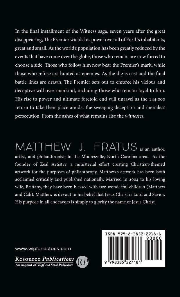 Weitere Ansicht: Witnesses | Matthew J. Fratus