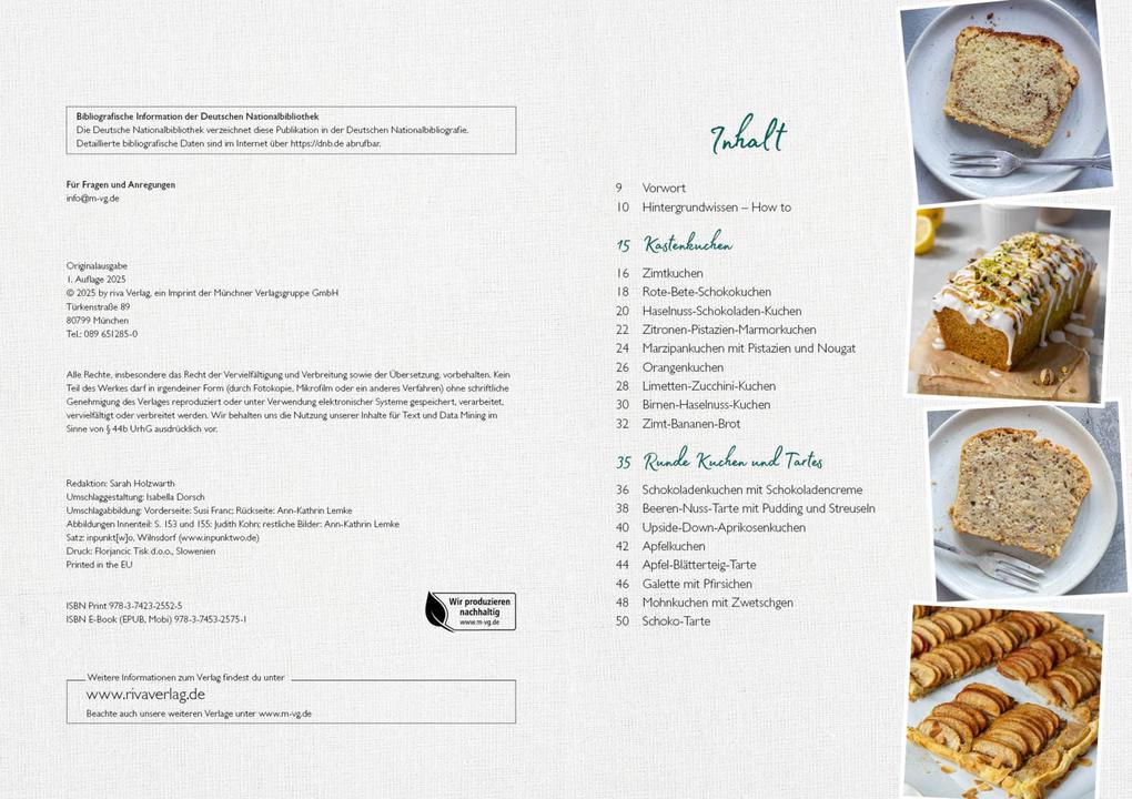 Weitere Ansicht: Das vegane Backbuch - schnell und einfach | Ann-Kathrin Lemke