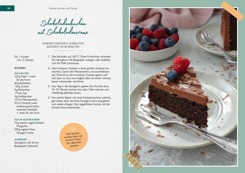 Weitere Ansicht: Das vegane Backbuch - schnell und einfach | Ann-Kathrin Lemke
