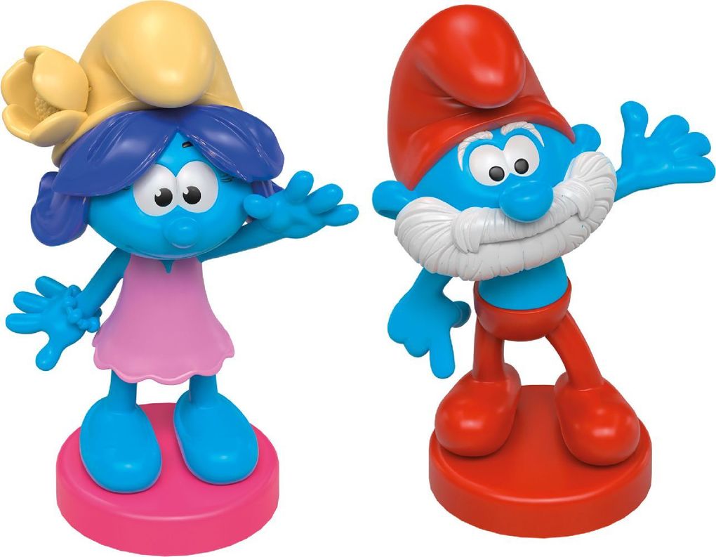 Weitere Ansicht: Verschlumpfte Party, 100 Teile, mit Add-on (2 Figuren)