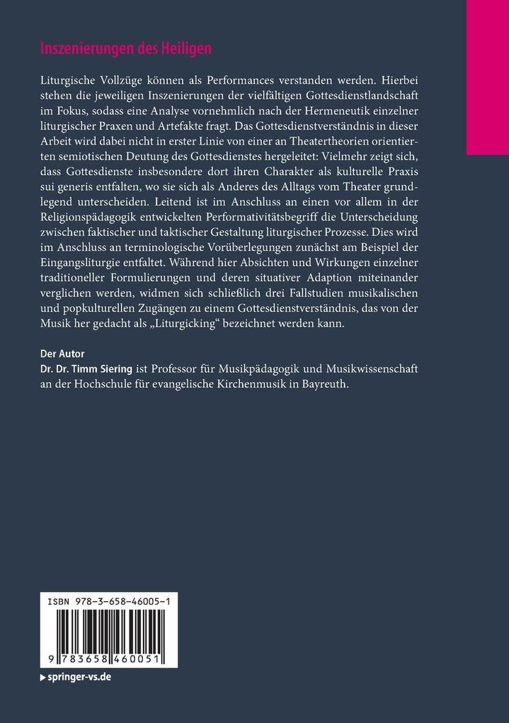 Weitere Ansicht: Inszenierungen des Heiligen | Timm Siering