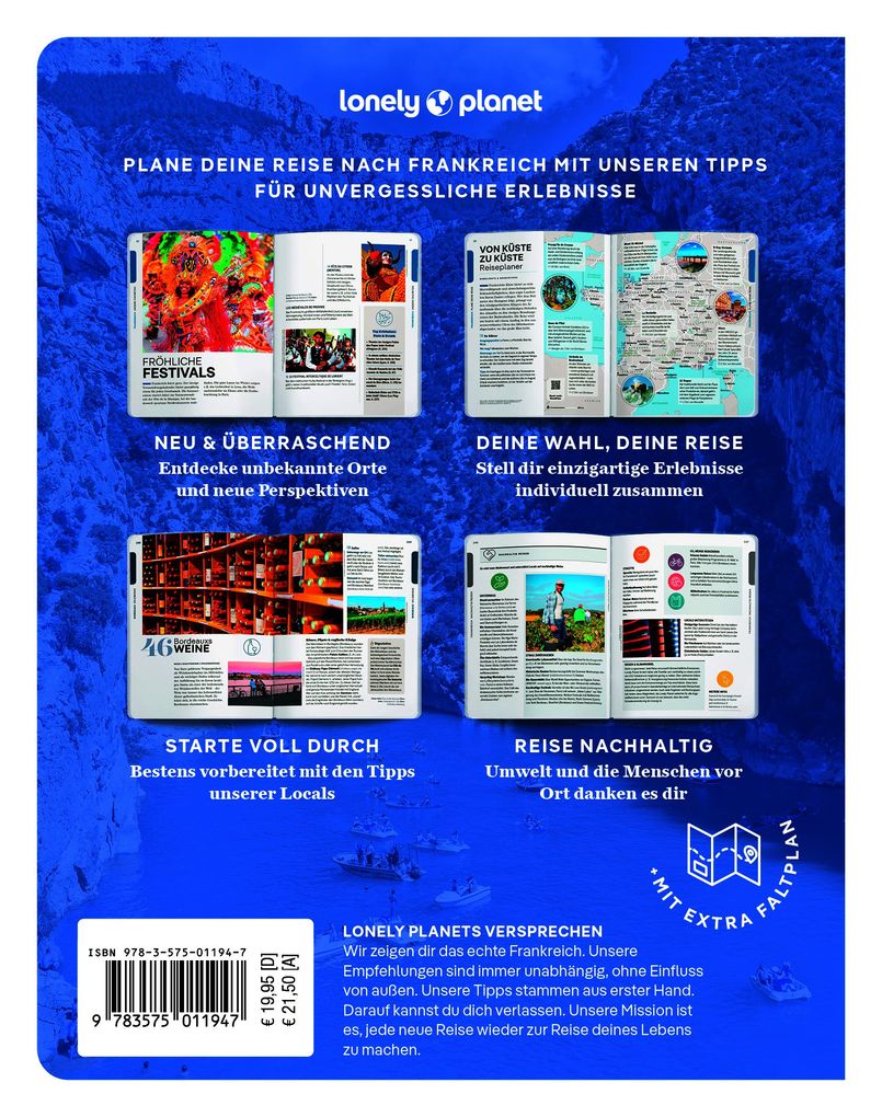 Weitere Ansicht: LONELY PLANET Reiseführer Entdecke Frankreich