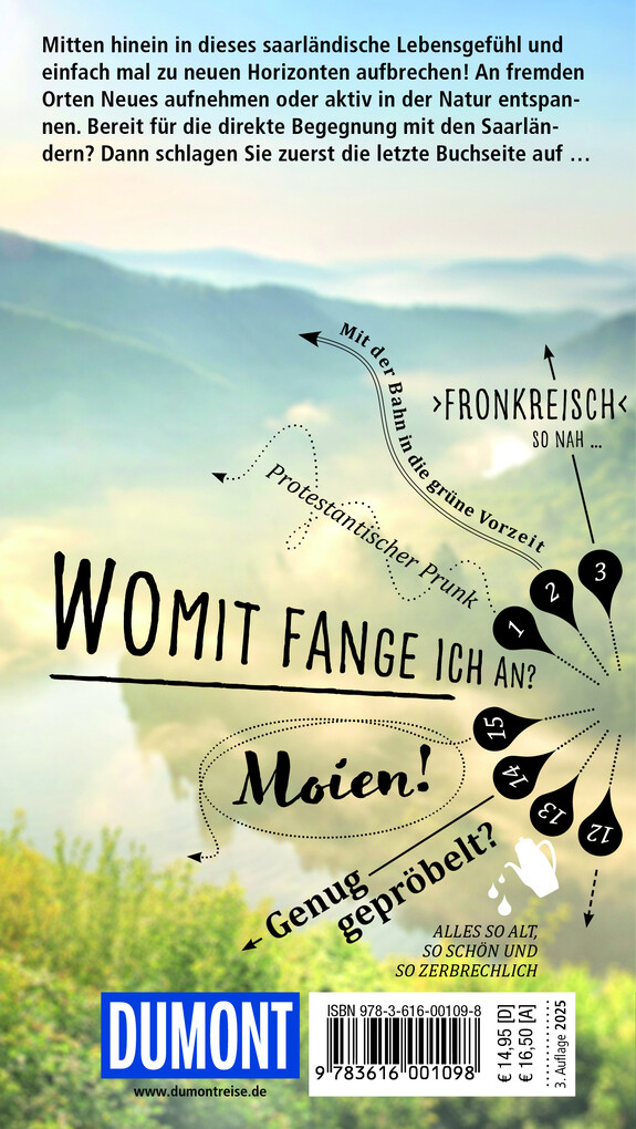 Weitere Ansicht: DUMONT direkt Reiseführer Saarland | Wolfgang Felk, Nicole Sperk