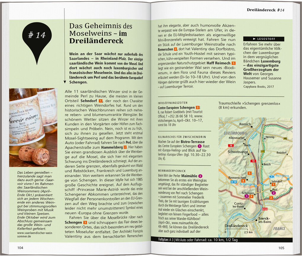 Weitere Ansicht: DUMONT direkt Reiseführer Saarland | Wolfgang Felk, Nicole Sperk