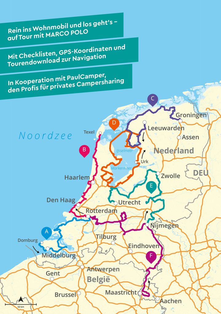 Weitere Ansicht: MARCO POLO Camper Guide Niederlande | Ralf Johnen