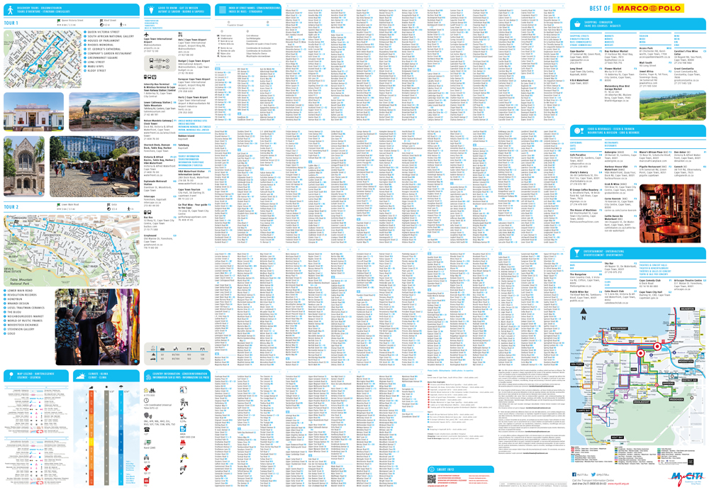 Weitere Ansicht: MARCO POLO Cityplan Kapstadt 1:16.000