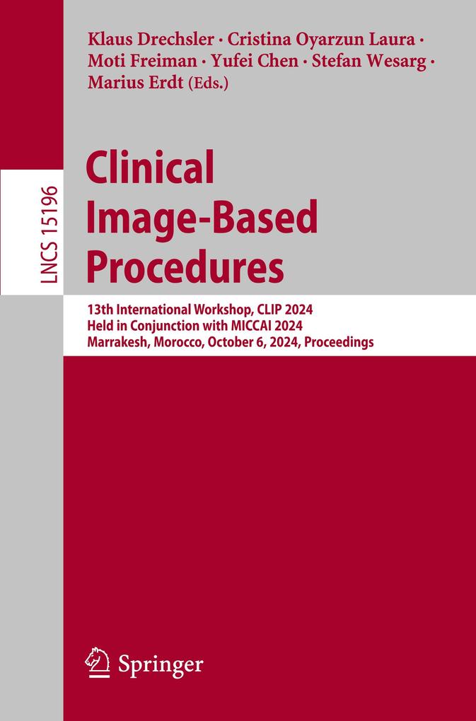 Produktbild: Clinical Image-Based Procedures