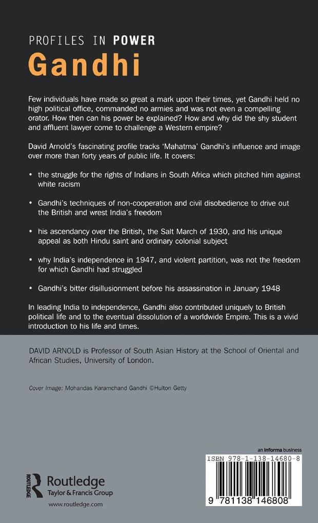 Weitere Ansicht: Gandhi | David Arnold