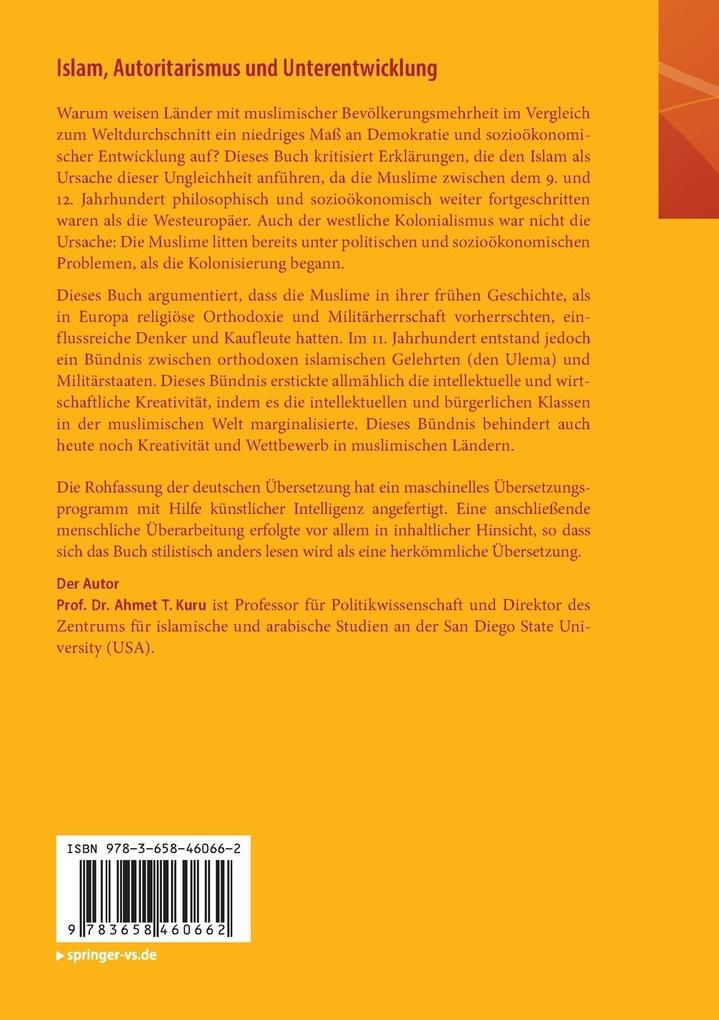 Weitere Ansicht: Islam, Autoritarismus und Unterentwicklung | Ahmet T. Kuru