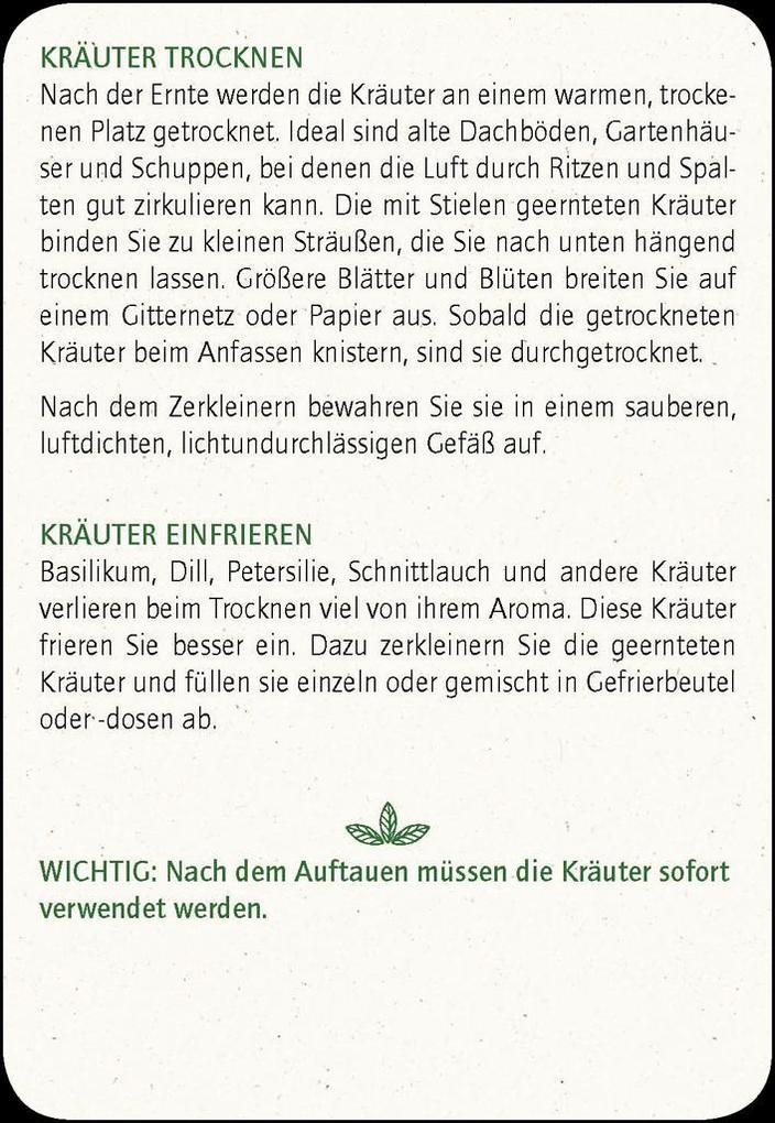 Weitere Ansicht: Blatt & Blüte Kräuterglück | Bärbel Oftring