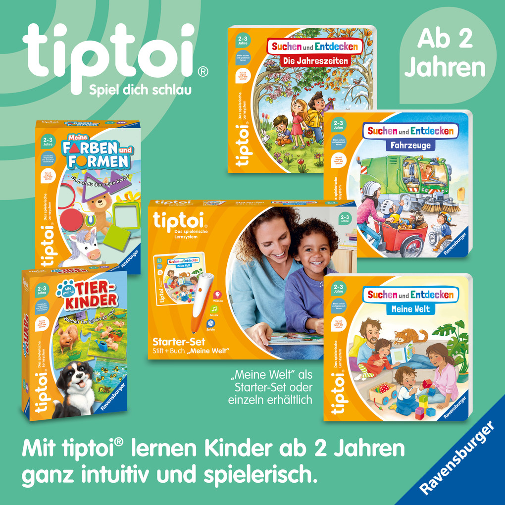 Weitere Ansicht: tiptoi® Abenteuer Großwerden - Piet kommt in den Kindergarten | Sandra Grimm