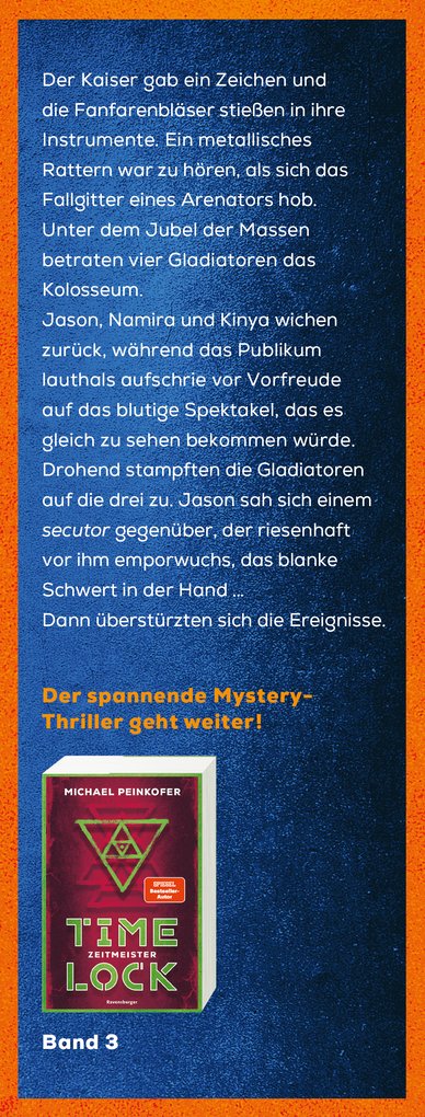 Weitere Ansicht: Timelock, Band 2 - Zeithüter | Michael Peinkofer