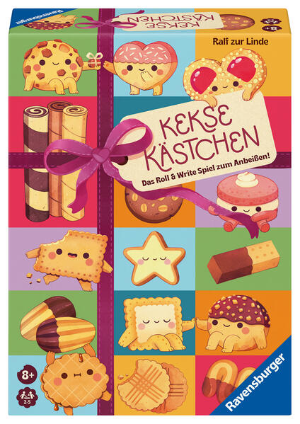 Produktbild: Keksekästchen - Gesellschaftsspiel & Brettspiel ab 8 Jahre | Ralf Zur Linde
