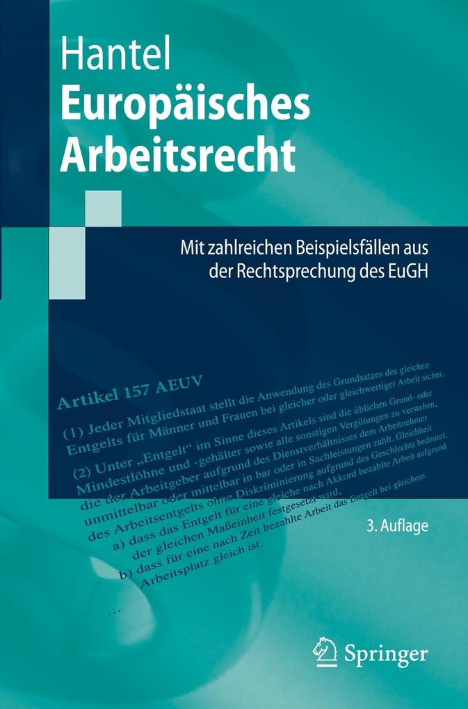Produktbild: Europäisches Arbeitsrecht | Peter Hantel