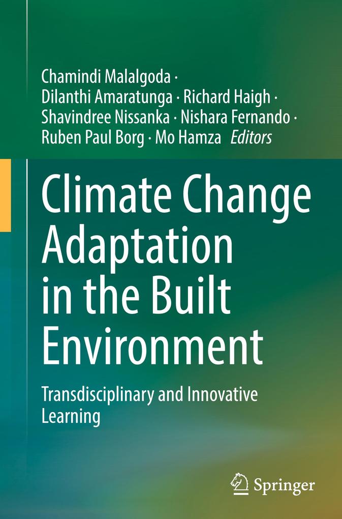 Produktbild: Climate Change Adaptation in the Built Environment