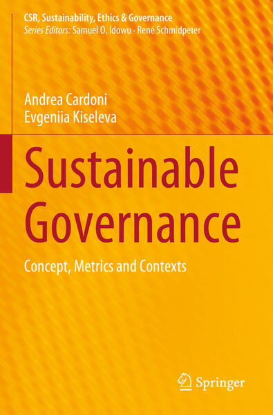 Produktbild: Sustainable Governance | Andrea Cardoni, Evgeniia Kiseleva