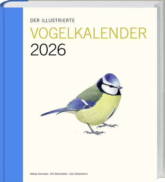 Produktbild: Der illustrierte Vogelkalender 2026 | Niklas Aronsson