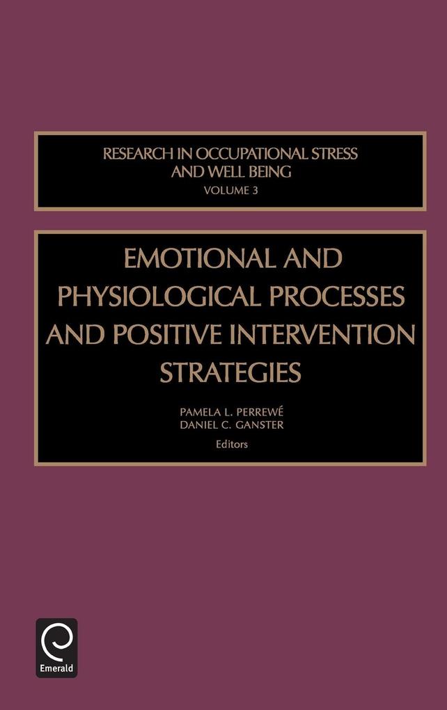 Produktbild: Emotional and Physiological Processes and Positive Intervention Strategies