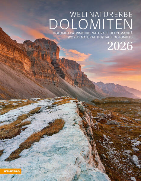 Produktbild: Weltnaturerbe Dolomiten Kalender 2026