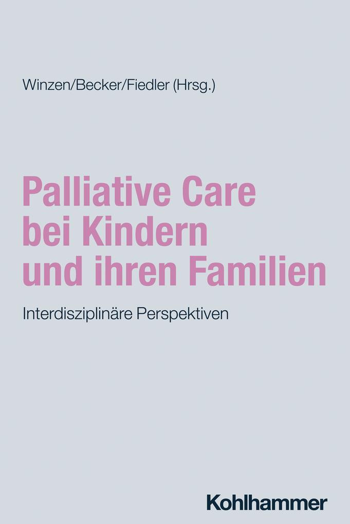 Produktbild: Palliative Care bei Kindern und ihren Familien