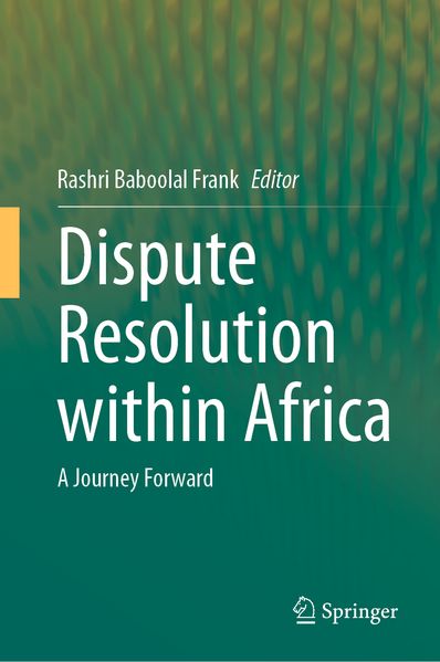 Produktbild: Dispute Resolution within Africa