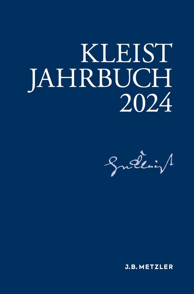 Produktbild: Kleist-Jahrbuch 2024