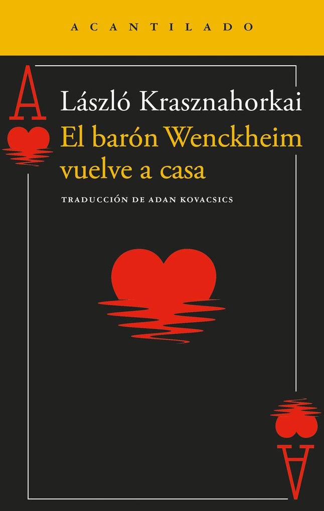 Produktbild: Barón Wenckheim Vuelve a Casa, El | Laszlo Krasznahorkai