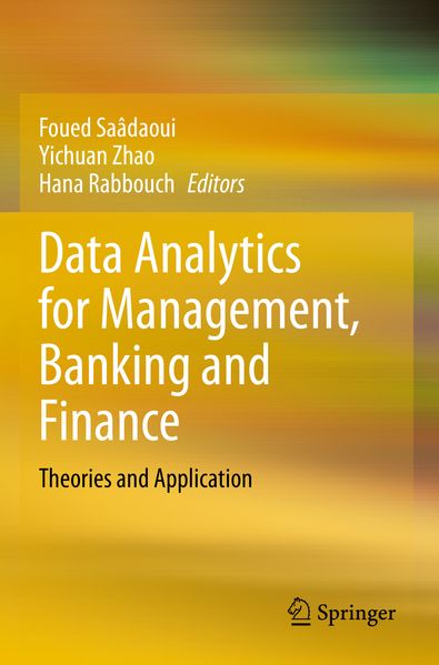 Produktbild: Data Analytics for Management, Banking and Finance