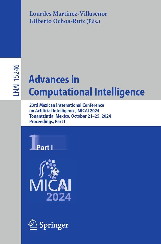 Produktbild: Advances in Computational Intelligence